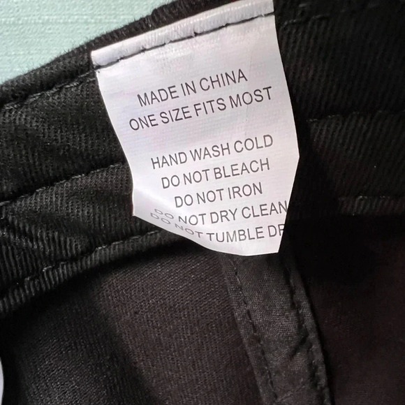 NWT- BMW Dad Hat Cap Strapback Black Sz OS - Picture 7 of 7